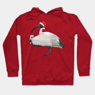 Bogan Bird Xmas Hoodie